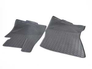 ES#2838933 - W325 - F15 Front All-weather Rubber Floor Mats - Black - All-weather protection to endure the harshest conditions - WeatherTech - BMW