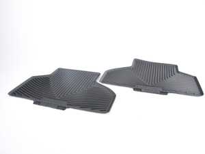 ES#2838936 - W326 - F15 Rear All-weather Rubber Floor Mats - F15 - All-weather protection to endure the harshest conditions - WeatherTech - BMW