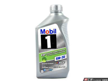 ES#2999086 - P0103469 - Mobil 1 ESP Formula Engine Oil (5w-30) - 1 Quart - Factory-recommended ESP formula (P0103469/Q1090273) - Mobil1 - Audi BMW Volkswagen Mercedes Benz Porsche