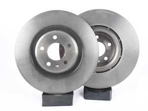 ES#3184395 - 8K0615301M - Front UV Coated Brake Rotors - Pair (345x30) - Features Brembo's special UV paint treatment that guarantees superior corrosion resistance. - Brembo - Audi