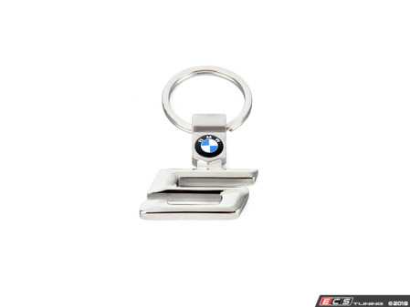 ES#3516018 - 80272454651 - BMW Key Chain - 5 Series  - (NO LONGER AVAILABLE) - Polished stainless key chain featuring the signature 5 Series pendant and BMW roundel - Genuine BMW - 