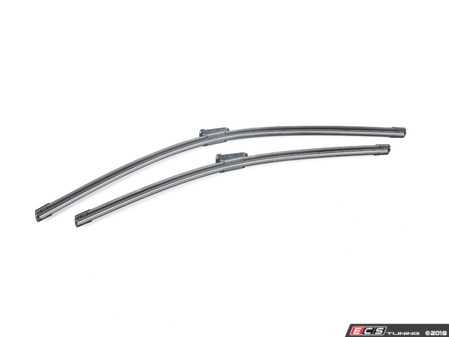 ES#3197050 - 80B998002 - Front Aero Wiper Blade Set - Clear up streaks & improve rainy day visibility - Genuine Volkswagen Audi - Audi