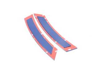 ES#3578376 - REF92A381 - Painted Reflectors | Pair For E92 or E93 Non-M3 2007-2013 & M-tech FRONT | LeMans Blue (381) - Perfect for BMW Enthusiasts ideal for those who want to upgrade the appearance of their BMW with a subtle yet stylish touch. - Bimmian PaintWerke - BMW
