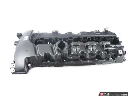 ES#3624583 - 11127565284 - N54 Valve Cover - Complete valve cover assembly with gasket, bolts, and integral cyclone separator - Hamburg Tech - BMW