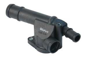 ES#3626002 - 03G121132B - Coolant Flange - Located on the driver side of the cylinder head, this pipe contains the coolant temperature sensor - URO - Volkswagen