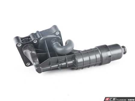 ES#3624587 - 2711801410 - Oil Filter Housing Assembly - Does not include oil filter or o-ring - Hamburg Tech - Mercedes Benz