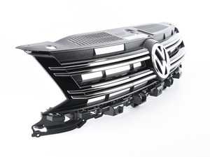 ES#2968747 - 5N0853651J9B9 - Radiator Grille  - Includes VW emblem - Genuine Volkswagen Audi - Volkswagen