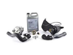 ES#2497359 - 17127510952KT4 - Cooling System Refresh Kit - Level 1 - Contains the components that commonly fail in your cooling system - featuring high quality aftermarket contents - Assembled By ECS - BMW