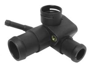 ES#2535193 - 028121132A - Coolant Flange - Located on the left side of the cylinder head, includes O-Ring - URO - Volkswagen