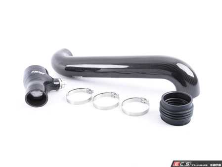 ES#3219407 - CI100035B  - APR Carbon Fiber Intake System - Rear Turbo Inlet Pipe - Constructed of aerospace grade carbon fiber and designed to remove intake restriction - APR - Audi Volkswagen