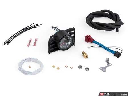 ES#3638549 - MS100147 - Mechanical Boost Gauge System - Red - (NO LONGER AVAILABLE) - Complete kit to read boost. Requires boost tap sold separately. - APR - 