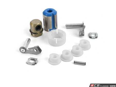 ES#3509820 - 1msrbKT1 - Shifter Rebuild & Upgrade Kit - Overhaul your shifter with this kit, featuring ECS Tuning teflon shifter bushings & Turner Motorsport poly shift arm bushing - Assembled By ECS - BMW