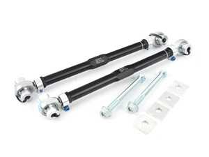 ES#3537070 - SPLRTAELE9M - Titanium Series Adjustable Rear Toe Arms with Eccentric Lockout Kit - Pair - Dial in rear toe to eliminate premature tire wear and increase grip & handling performance. Eliminates stock eccentric bolt. Made in the USA! - SPL Parts - BMW