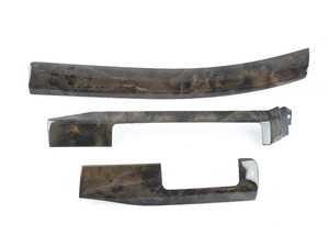 ES#117754 - 51457155762 - Dash Trim Kit - Poplar Wood - For coupe and convertible models - Genuine BMW - BMW