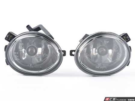 ES#3061665 - E46M3WJFOG - Replacement Fog Light Set  - Replace your cracked, worn, or missing fog light assemblies - For use with the E46 M3 or M3 replica front bumper - ECS - BMW