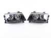 ES#3173548 - 4461105PXNDAM2 - Halogen Projector Headlight Set - Black - (NO LONGER AVAILABLE) - Complete set that includes the turn signal housings - Depo - 
