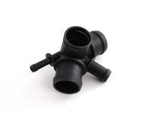 ES#2090999 - 1J0121087A - Water Distribution Pipe - Plastic 3-way oulet at lower radiator hose - MTC - Audi Volkswagen