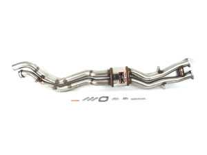 ES#3603755 - 044003 - Center Exhaust Twin Pipe - Resonated (63.5mm) - Increase the power potential of your BMW with these performance exhaust pipes from Supersprint! - Supersprint - BMW