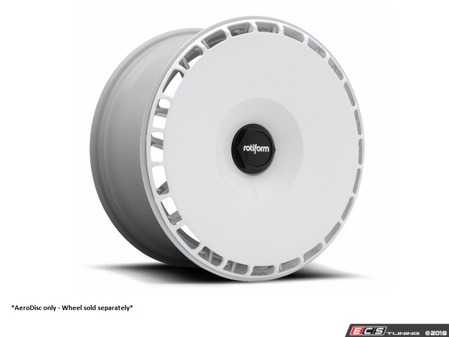 ES#3638655 - 32170-aKT1 - 19" Rotiform AeroDisc - Gloss White - Set Of Four - An easy and exciting way to customize your 19" cast LAS-R, RSE or BUC-M wheels! - Rotiform - 