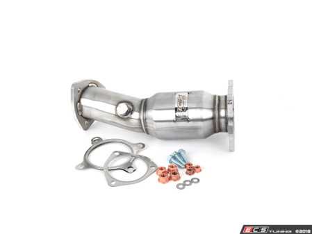 ES#3624402 - 025258ecs01KT - Audi B9 A4/A5 2.0T High Flow Catalytic Converter  - (NO LONGER AVAILABLE) - Unleash up to 14 WHP with an ECS High Flow 200 Cell Catalytic Converter -- Includes complete install kit - ECS - 