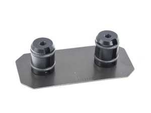 ES#1842727 - 97035208600 - Damping Plate - Priced Each - Rear brake pad shim - 4 required - Genuine Porsche - Porsche
