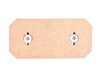 ES#1842727 - 97035208600 - Damping Plate - Priced Each - Rear brake pad shim - 4 required - Genuine Porsche - Porsche