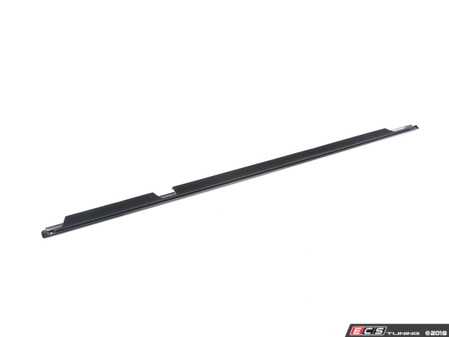 ES#2786905 - 51357377897 - Channel Cover Outer Door Rear Left - Gloss Black - Genuine BMW - BMW