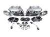 ES#3173548 - 4461105PXNDAM2 - Halogen Projector Headlight Set - Black - (NO LONGER AVAILABLE) - Complete set that includes the turn signal housings - Depo - 