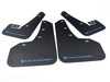 ES#3129660 - MF37URBLKBL - Mud Flap Kit - Black With Blue Logo - Durable, polyurethane mud flaps - Rally Armor - Volkswagen
