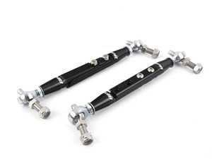 ES#3618094 - MS100182 - Roll-Control Front Sway Bar End Links - Spherical Bearings  - Improves handling and response through the use of replaceable spherical bearings (Race Use) - Offering a great range of adjustability in both connection geometry and height! - APR - Audi Volkswagen