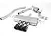 ES#3638729 - SSXHO250 - Milltek Cat-Back Exhaust System - Non-Resonated  - Stainless 3.0" Cat-Back exhaust system With Triple Jet-100 Carbon Trims - Milltek Sport - Volkswagen