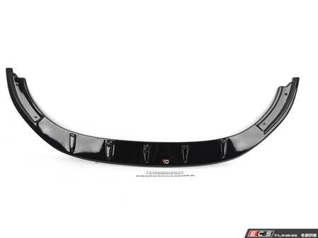 ES#3553551 - VWGO6GTIFD2GLOSS - Front Lip Spoiler V2 - Gloss Black - (NO LONGER AVAILABLE) - ABS plastic splitter that will enhance the look of your vehicle in minutes! - Maxton Design - 