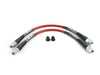 ES#3612502 - 027555ECS09 - Front Stainless Steel Brake Lines  - (NO LONGER AVAILABLE) - High quality reinforced lines for great looks and a more consistent pedal feel - ECS - 