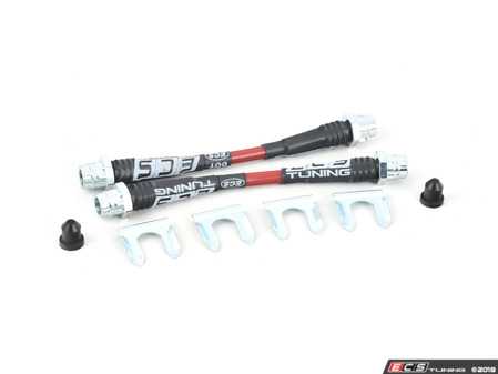 ES#3612523 - 027555ECS25 - Stainless Steel Brake Lines - Mid - (NO LONGER AVAILABLE) - High quality reinforced lines for great looks and a more consistent pedal feel - ECS - 