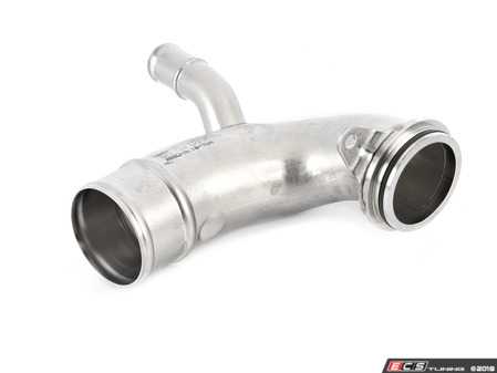 ES#2552636 - 079129572P - Turbo Inlet Pipe - Right Side  - Connects the factory airbox intake tube to the turbocharger inlet - Genuine Volkswagen Audi - Audi