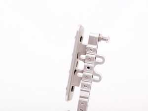 ES#2839190 - A121SLVBLK - Adjustable Gas Pedal - Silver Pedal / Black Extensions - Dramatically improves heel and toe driving - Rennline - Porsche