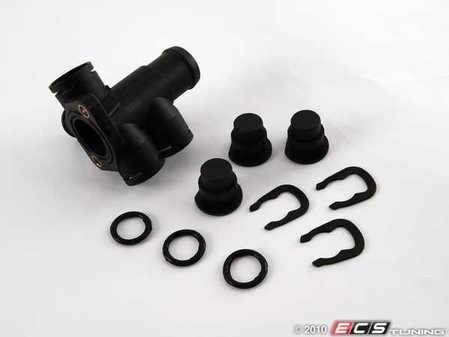 ES#2093824 - 037198132B - Cooling Flange Kit - Located on the front side of the cylinder head - MTC - Volkswagen