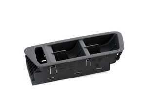 ES#2744090 - 5GM867255A81U -  Driver Side Door Switch Trim - Titan Black  - Trim that goes around the window switch and locking switch - Genuine Volkswagen Audi - Volkswagen