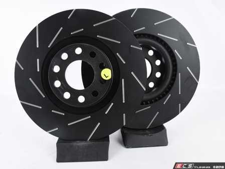 ES#522664 - USR1150 - Front Slotted Brake Rotors - Pair (321x30) - Reduce the fading, improve your braking - EBC - Audi