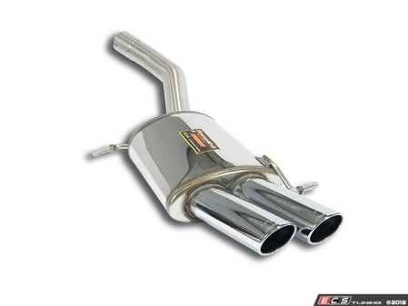 ES#3638943 - 889027 - Rear Muffler Section 90x70 - Twin Oval Exit - Rear exhaust 90x70 for VW PASSAT 3C NMS 2.0 TSI - Supersprint - 