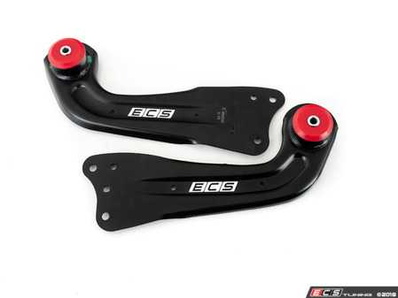 ES#3545409 - 017697ECS03KT -  Rear Trailing Arms With ECS Polyurethane Bushings - Pair - Pre-installed ECS Poly Bushings help reduce suspension deflection and improve durability while easing install - ECS - Audi Volkswagen