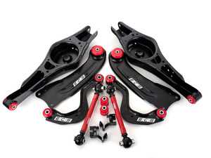 ES#3624306 - 017697ECS05KT - Performance Rear Control Arm Kit - Refresh your rear suspension with new control arms featuring pre-installed ECS Poly. Bushings & Adjustable Toe Arms - ECS - Volkswagen