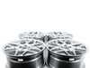 ES#3130140 - 19HREFF01LCKT - 19" FF01 - Set Of Four  - 19"x8.5" ET47 5x112 - Liquid Silver - HRE - Volkswagen