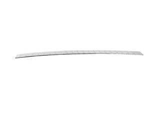 ES#3571864 - 5NN061195KS6 - Bumperdillo Rear Bumper Protection Plate - Chrome - Plastic protective strip for the top of your rear bumper cover - Genuine Volkswagen Audi - Volkswagen