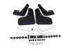 ES#3129660 - MF37URBLKBL - Mud Flap Kit - Black With Blue Logo - Durable, polyurethane mud flaps - Rally Armor - Volkswagen