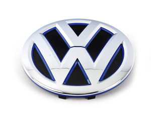 ES#2845154 - 5C6853601FAFL - VW Emblem - Front - Found on the front of your vehicle - Genuine Volkswagen Audi - Volkswagen