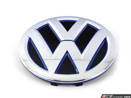 ES#2845154 - 5C6853601FAFL - VW Emblem - Front - Found on the front of your vehicle - Genuine Volkswagen Audi - Volkswagen