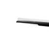 ES#3196694 - 80A853283D3Q7 - Front Window Slot Seal With Trim Strip - Left - Aluminum  - Located on the bottom of the door's window line - Front door, left side - Genuine Volkswagen Audi - Audi