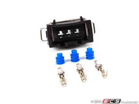 ES#2091062 - 357972753 - Electrical Connector Housing - 3 Pin - Does not come with terminals or wires - MTC - Audi Volkswagen