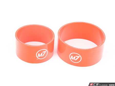 ES#3088930 - 53-3M7407 - Silicone Intercooler Boots - Red  - Replace your dull, black, dry-rotted intercooler boots with a new set of M7 100% silicone replacements - M7 Speed - MINI